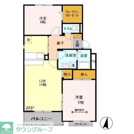 ヴァインベルクの物件間取画像